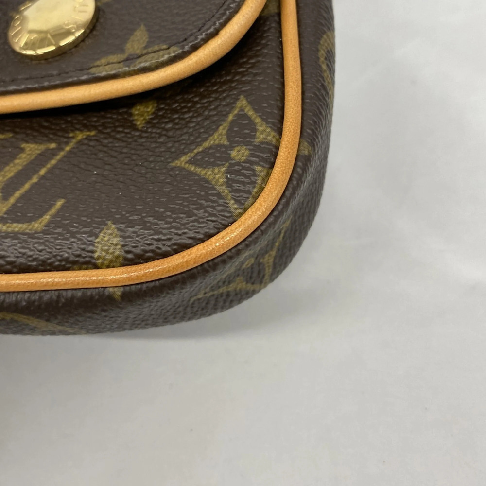 LOUIS VUITTON Brown Monogram Pochette Shoulder Bag - Picture 7 of 9